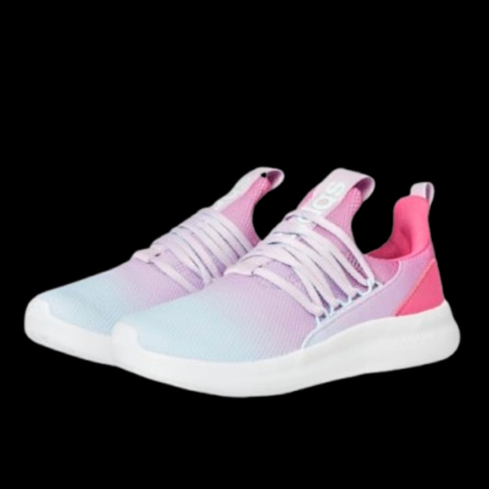 Adidas Lite Racer Adapt 7 Running Womens Size 8/Kids 7 Pink Blue Fade White